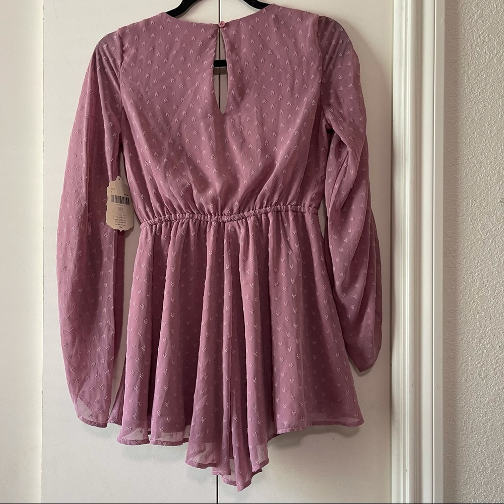 Altar’d State Mauve Romper - Picture 2 of 5